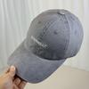 Fashion Hat big head circumference new four-season women's baseball cap enlarged white American style old versatile soft top embroidery casual