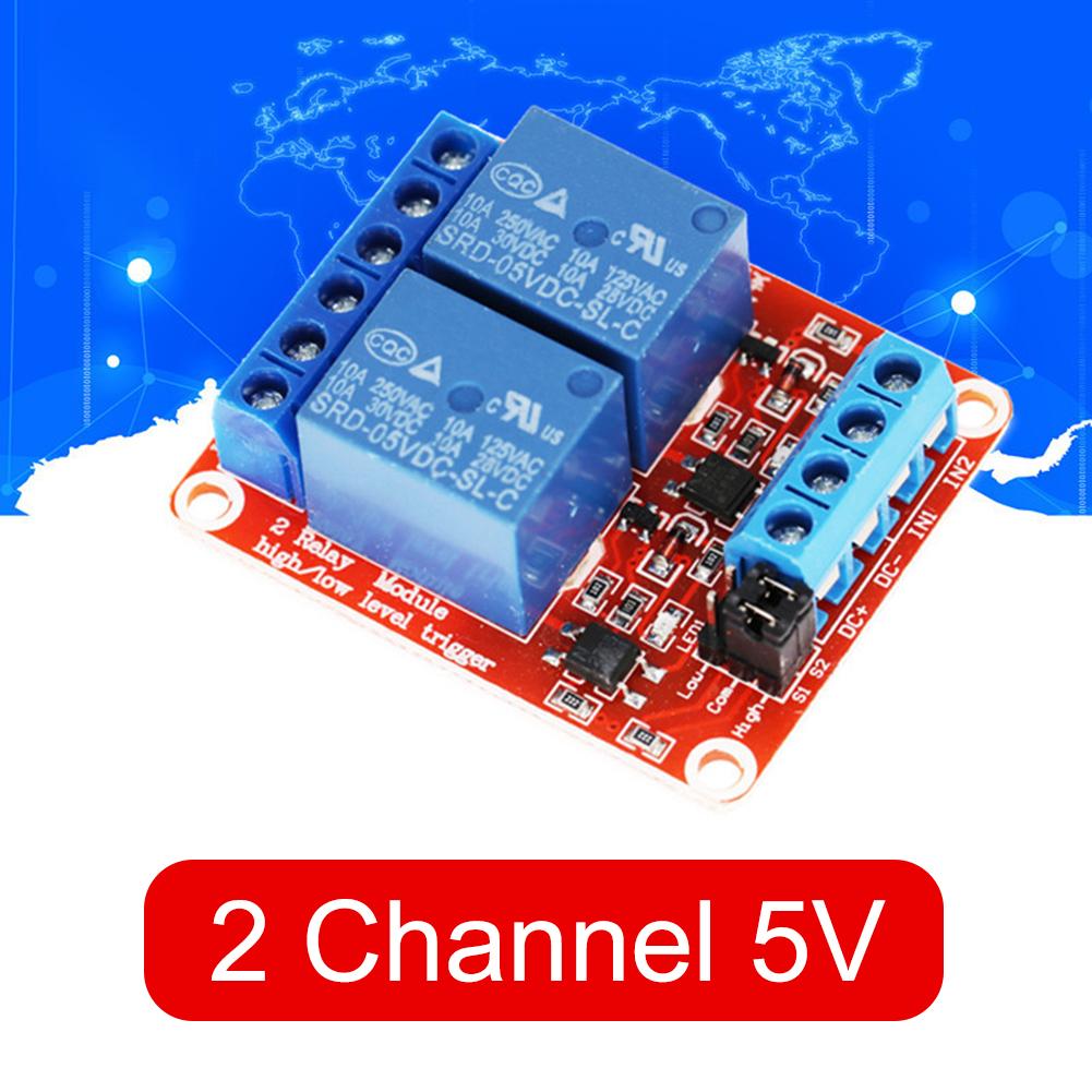 1/2/4/8 Channel Relay Switch Module Indicator Light 5V 12V 24V for Arduino