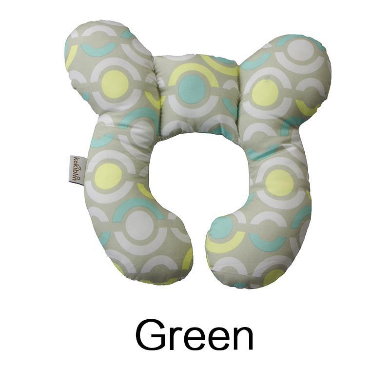 Baby U-Shaped Memory Foam Neck Pillow - Universal Car Seat & Stroller Head Support Cushion for Newborns & Infants Travel