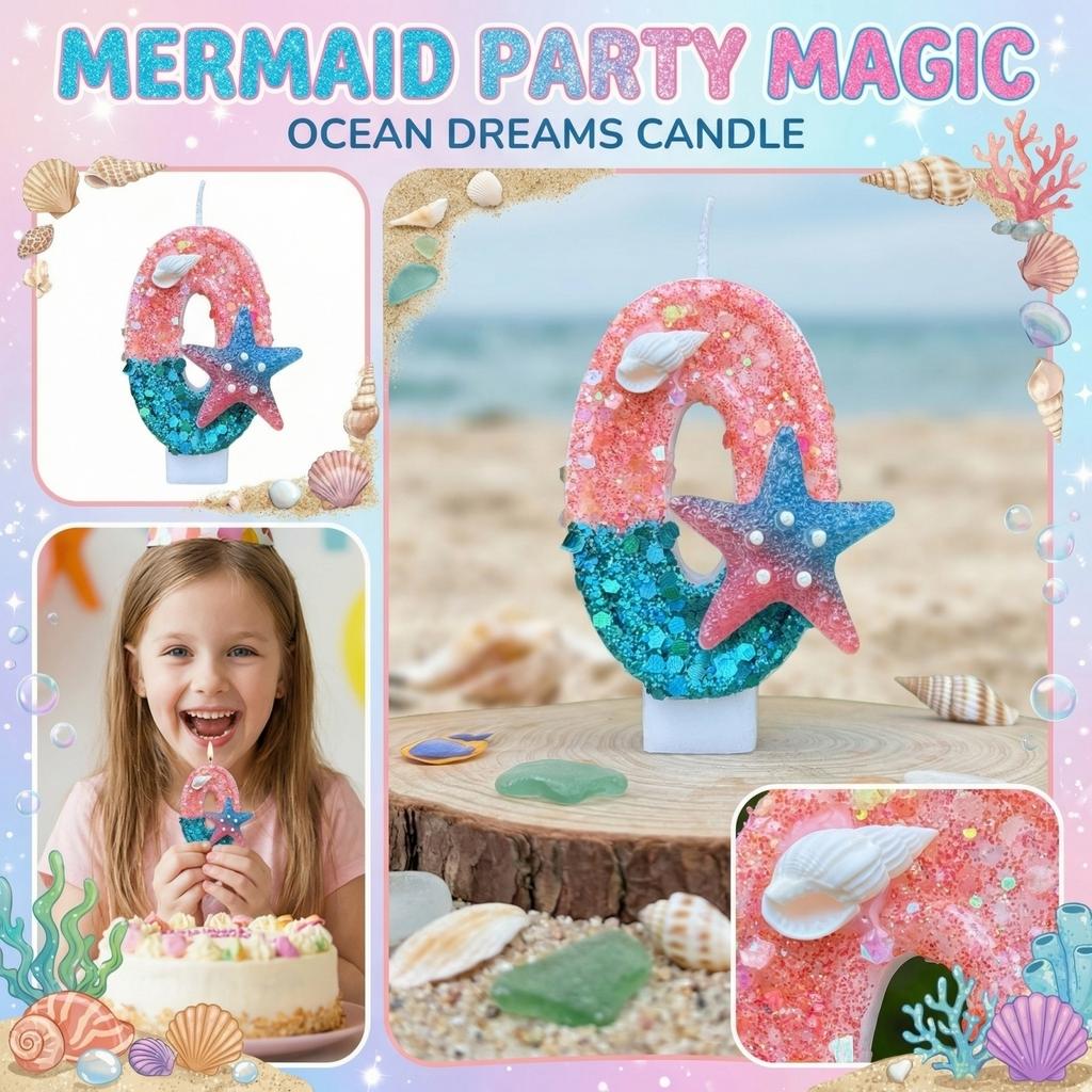 Fashion Cartoon Creative Birthday Candles Party Digital Candles