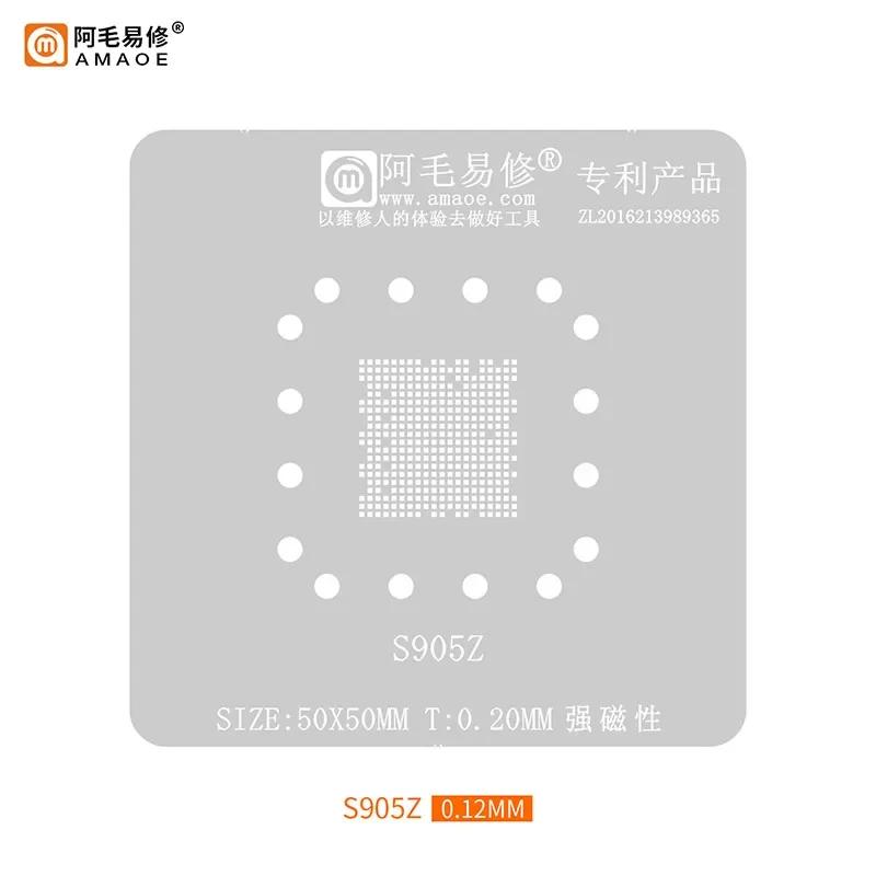 

Amaoe S905X4 Tin Planting Platform For Amlogic S905L/905Z Smart TV Box Main Control Chip BGA Reablling Stencil Soldering Kit