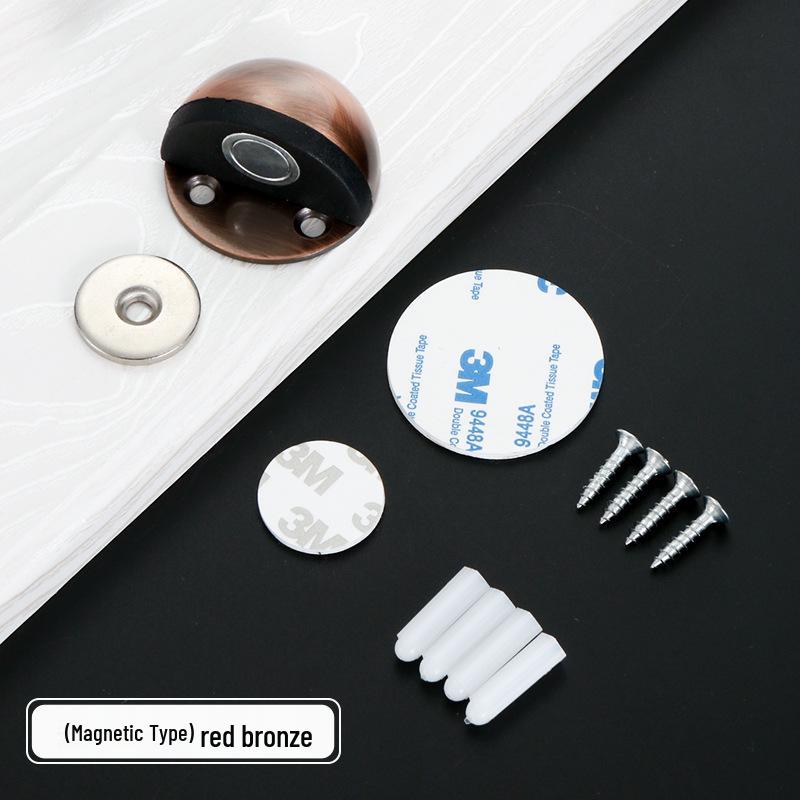 304 Stainless Steel Turtle Top Floor Mount Anti-Collision Door Stop for Glass Doors