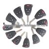 Chrysler Remote Replacement Car Key Shell with Small Buttons & Battery Holder