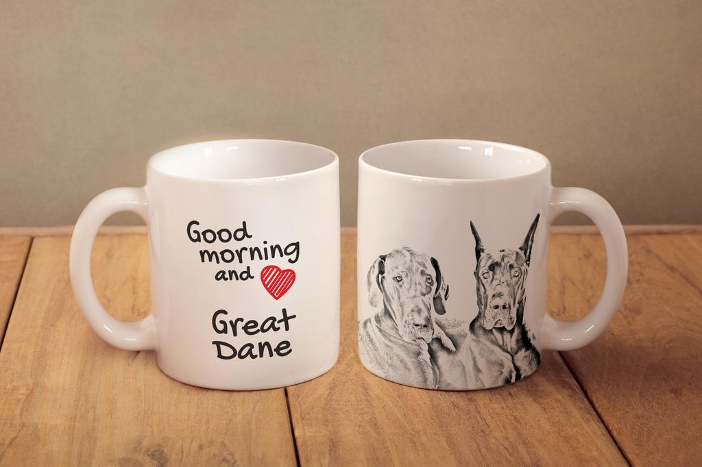 Great Dane - cup with a dog, personalized cup with a print, a classic gift for everyone from the Art-Dog brand