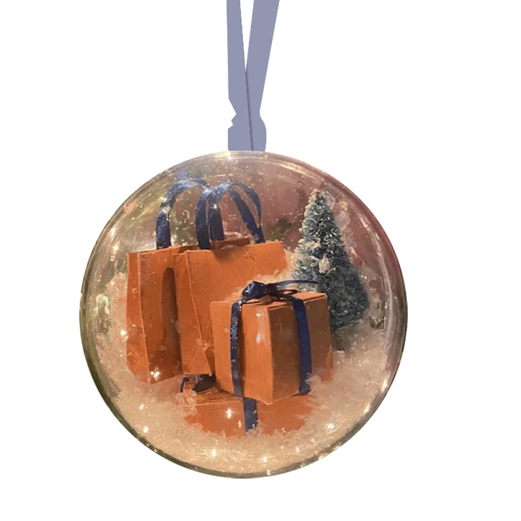 Christmas Tree Ornament Universal Festival Ball Exquisite Fashionable Pendant Transparent Popular Hanging Decroation For Home