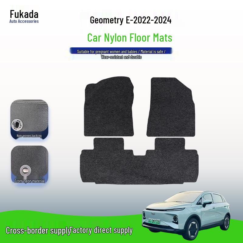 Durable Nylon Car Floor Mats for Geometry E-22-24 Models