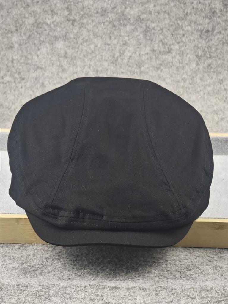 Japanese Style Pure Color Forward Hat for Women Retroeasiest for Match Large Head Circumference Beret Reversible Cotton British Style Painter Hat
