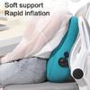 Ergonomic Travel Lumbar Cushions Inflatable Lumbar Pillow with Quick Inflate Feature for Enhances Comfort on travel