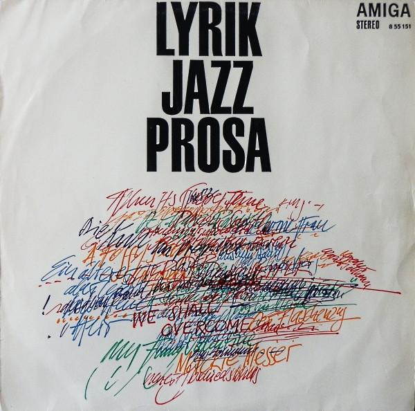 

LP Record VARIOUS - Lyrik - Jazz - Prosa 855151 AMIGA 1970 German Dem Jazz Used