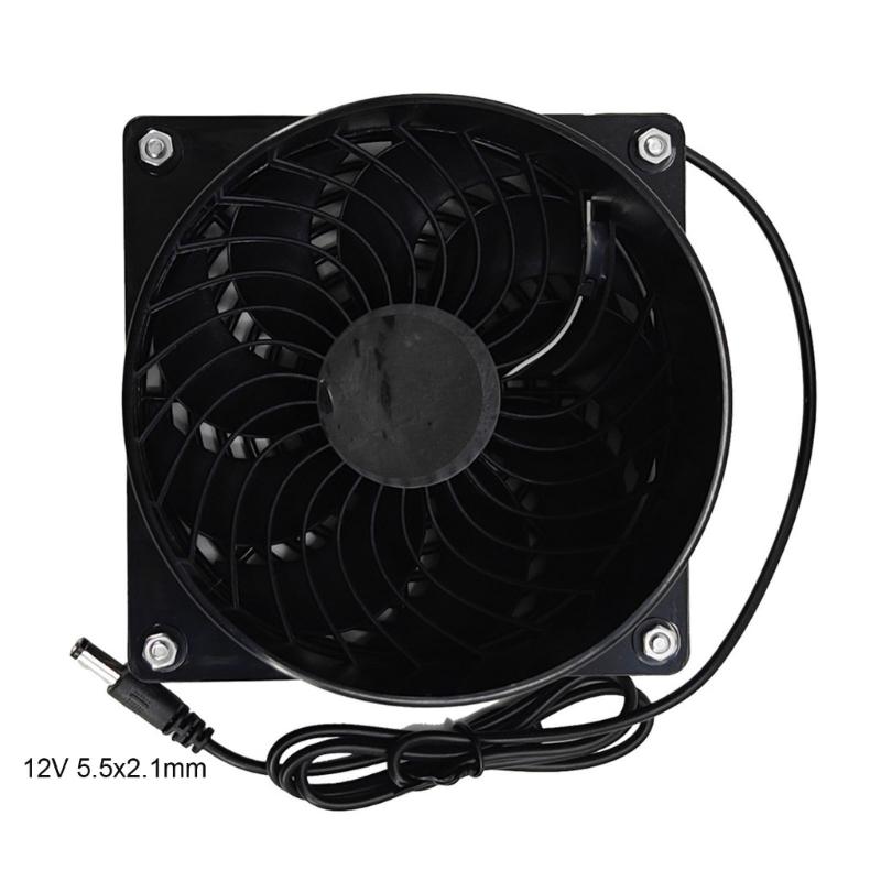 Ventilatore da Condotto In-line 12V Ventilatore di Aspirazione per Bagno Cucina 3000 Giri/min Piccolo Ventilatore di Aspirazione per Ufficio Corridoio Cucina Idroponica