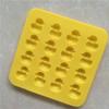 Animal Cake Cartoon Duck Silicone Mold 16-Cavity Flexible Chocolate Mold Trapezoid Shape BPA Free Baking Mold For Baking