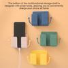 Wall Mounted Mobile Phone Charging Organizer Storage Box Remote Control