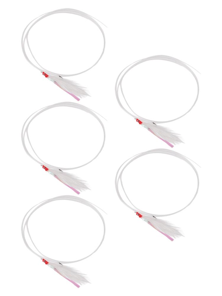 5pcs For Sabiki Rigs with Hooks for Effective For Deep Sea Fishing Techniques