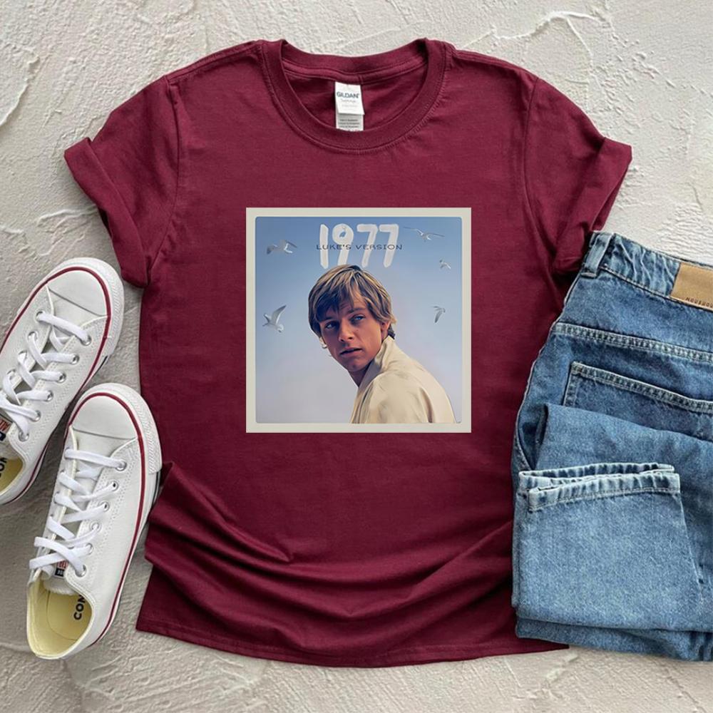 

Lukes Version Tshirt Skywalker STAR Resistance War Shirt Galaxy Edge Falcon Graphic Tee Anakin Skywalker Tees Trendy Y2k Tops S