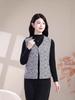 Women's Slim-Fit Warm Vest & Shawl for Autumn and Winter - Middle-Aged & Elderly