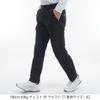 Le Coq Sportif Golf Stretch Forcer Dobby Straight Long Pants In UVCUT Men's (LG4FLP00M, Black)