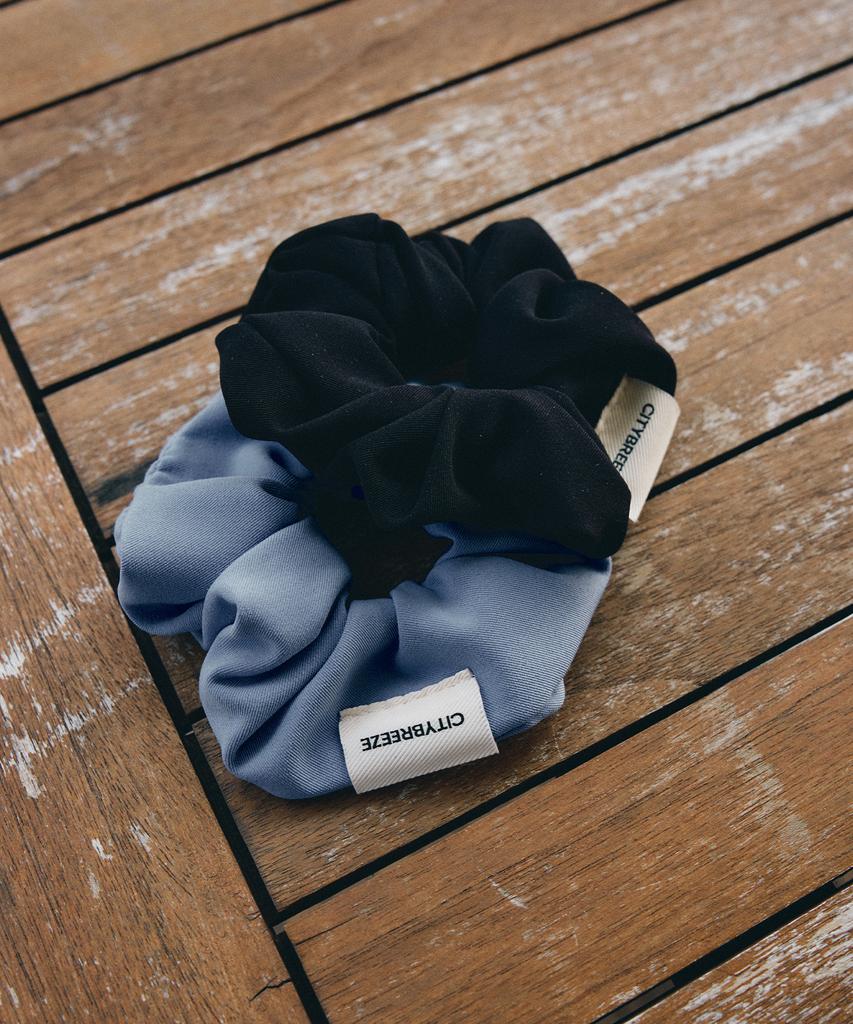 Citybreeze City Silky Scrunchie_Blue