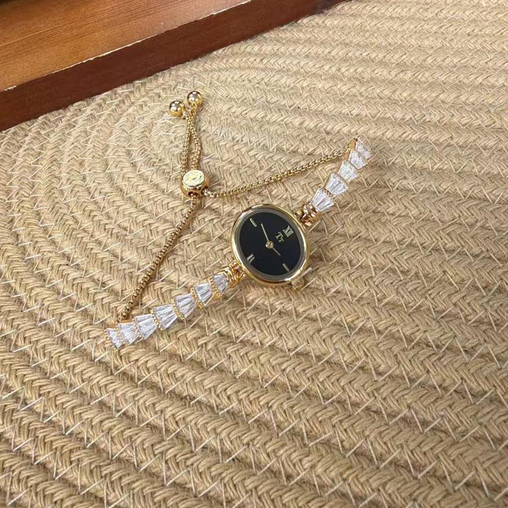Tianta Fashion Light Luxury Diamond Bracelet Watch Shining Mermaid Women'S Watch