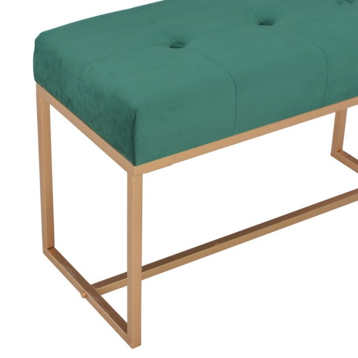 VidaXL Banc 80 cm Vert Velours 247555