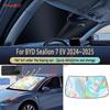 Auto Parts For BYD Sealion 7 EV 2024~2025 Car Front Window Sun Visor Blocks UV Refletive Parasol Sunshade Protector Cover