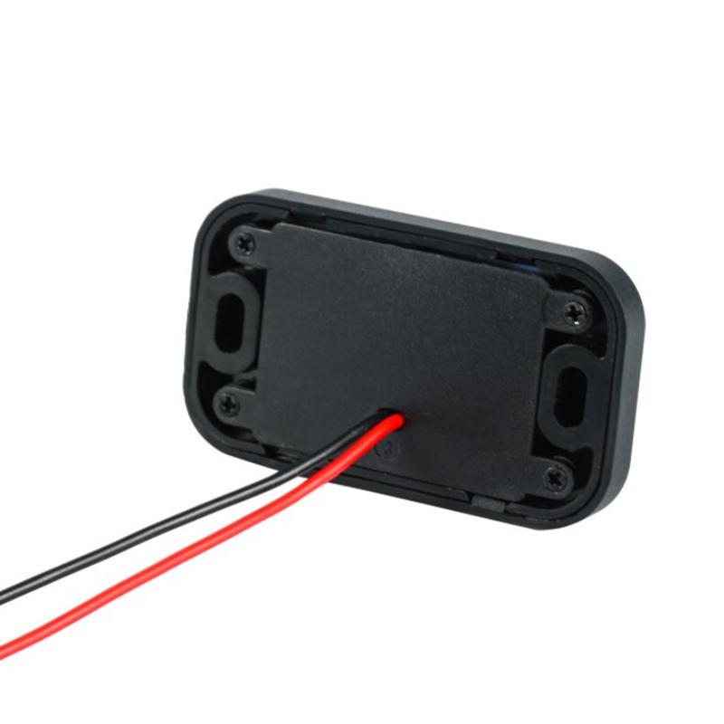 Quick Charge Pd Type C Dual Usb Ports Car Bus Charger Socket Adapter 12V/24V Usb Power Panel With Swith For Marine Motorcycles