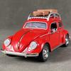 1:32 Volkswagen Beetle Travel Version Compact Sedan Alloy Metal Diecast Model Car Children's Toy Car Classic Retro Cars Holiday