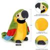 Talking Parrot No Matter What You Say Will Repeat What You Say Funny Learning Good Helper Bring You Happiness!Parrot Toys! Speaking Parrot.Talking