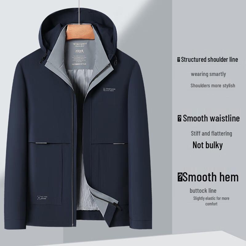 

TUCANO Men s Casual Hooded Jacket 4XL