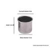 304 Stainless Steel Drop-proof Straight Cylinder Water Cup Without Handle.