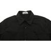 Stone Island Solid Color Button Logo Long Sleeve Jacket Unisex Jackets Black 811511910-V0029