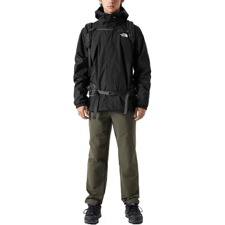 The North Face Urban Exploration FW22 Waterproof And Windproof To Keep Warm Windbreaker Jacket Men's Black NF0A7W7T-NY7
