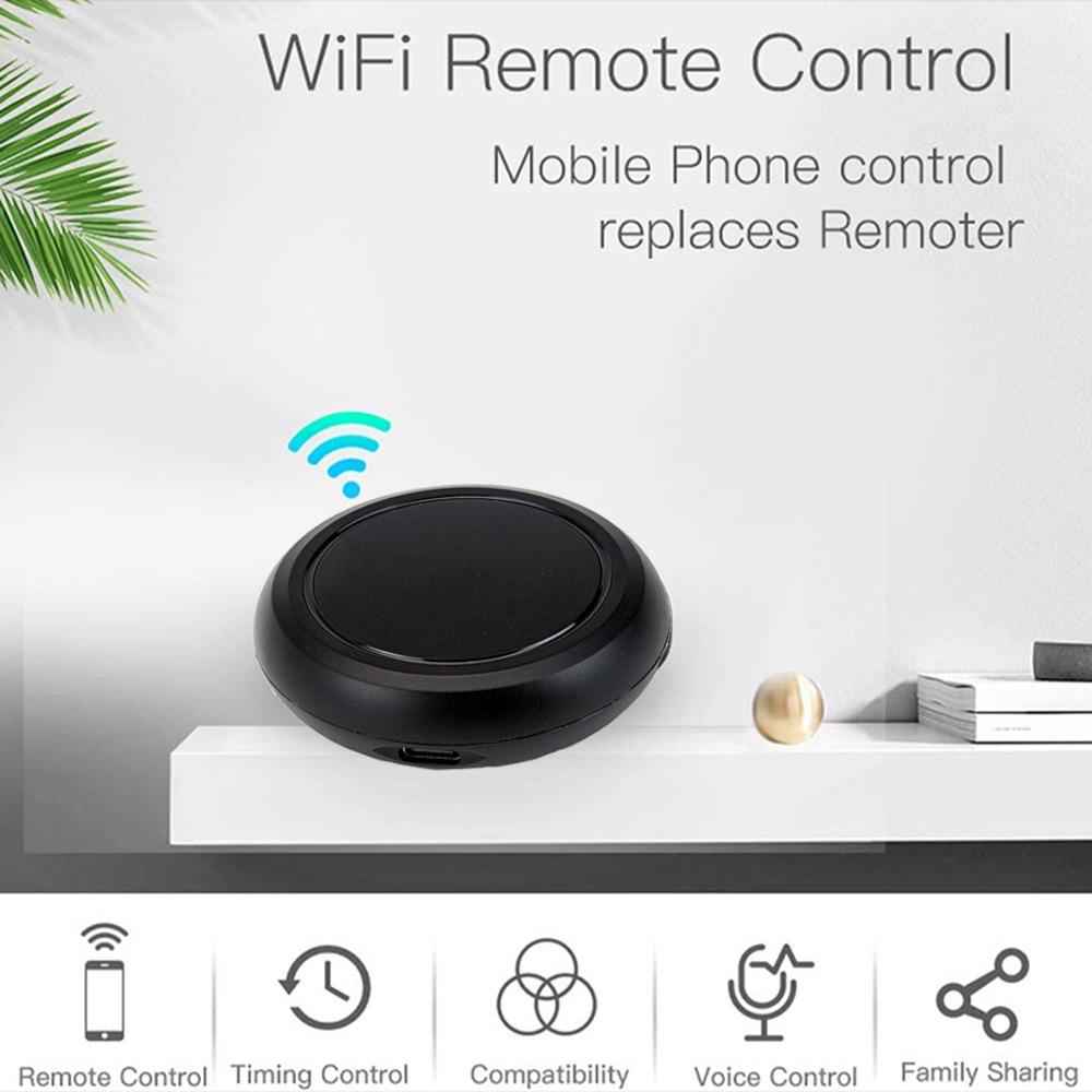 Wi-Fi Smart Infrared Remote Control with Voice and Timer Compatibility