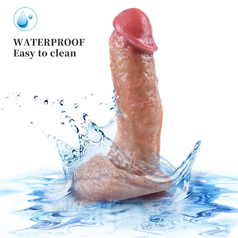 Dildo Super Soft and Super Large Manual Silicone Simulation Penis Feminine Products Orgasm Can Shoot Big Chickens and Thick Chickens