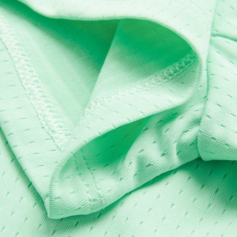 Li-Ning Comfortable Casual Breathable Simple Short Sleeve T-Shirt Women Tops Cool-Green ATSU570-4