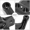 Pedal Mounting Bracket for Surron Light Bee X/S/X160/X260 Dirtbike Off-road Motorcycle Modified Sur-ron Parts (Black)