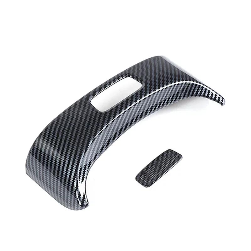Hprqj1 Hot Spoilers Wings For Mercedes Benz E-Class W214 2024 ABS Carbon Fiber Car Armrest Box Switch Decorative Cover Sticker Car Inte