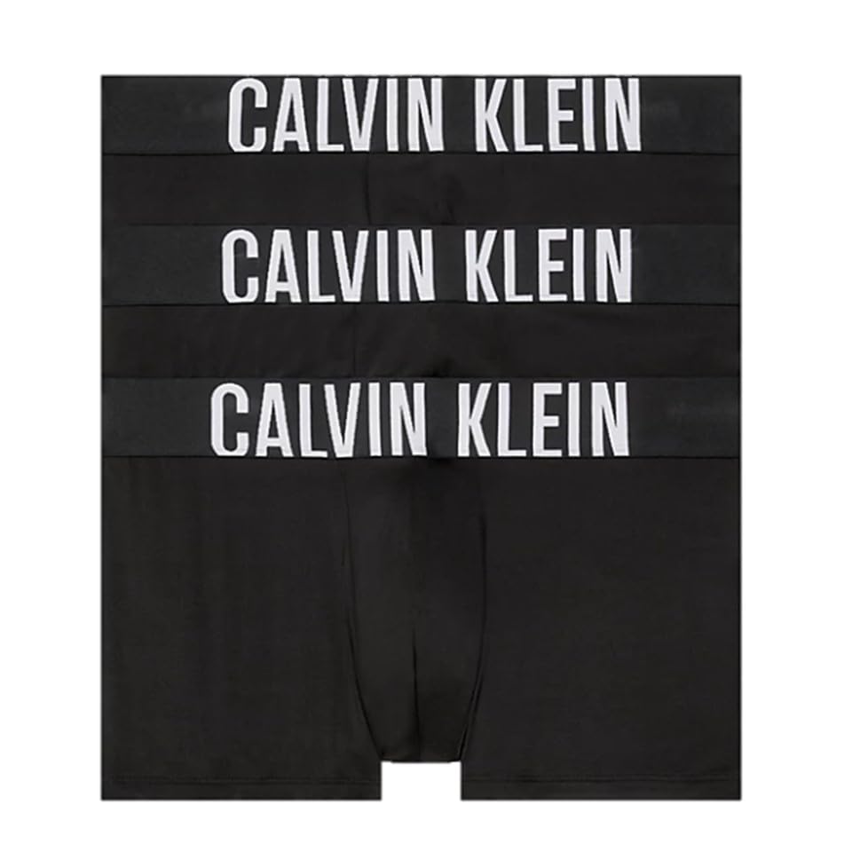 

INTENSE POWER Boxer Normal [Calvin Klein] Shorts, Length, 3-Pack (JP, Alphabet, M, Cotton-Black) [Used]