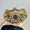 Red Rhinestone Dinner Bag Diamond Clutch Bag Women's Handbag Flower Designer Luxury Mobile Phone Bag Crossbody Wallet 2026