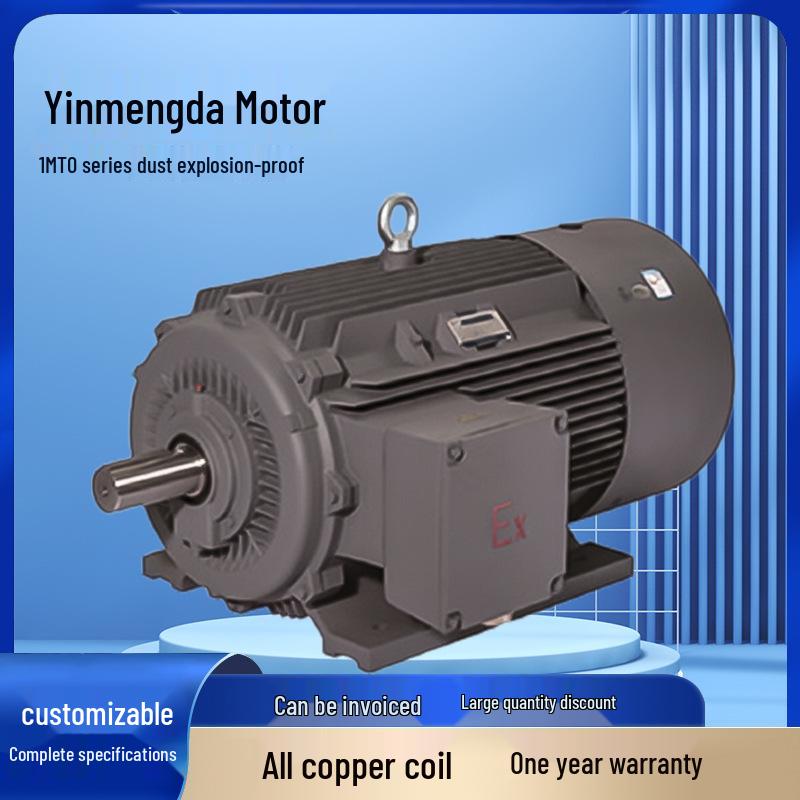 Yinmengda 1MT0 Series Dustproof & Explosion-proof Copper Coil 3-Phase Motor