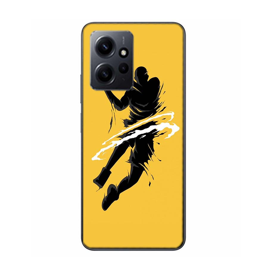Basketball Phone Case For Redmi Note 14 15 Pro 5G 13 12 Pro Plus 11 11T 11E 11S 10 Pro 10S 9 9S Cover Cell Clear TPU Capa Compat