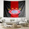Bayern Munich Print Tapestry, Backdrop, Easy Setup, Ideal for Bedroom, Office & Living Room, with Aesthetic Wall Hanging Decor.