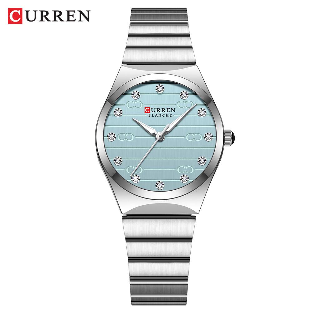 Curren 9110 Women s Fashionable Casual Steel Band Watch