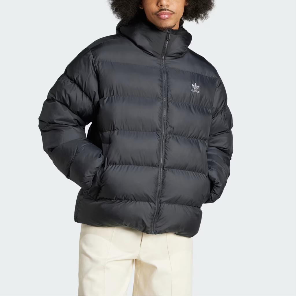 adidas Originals PUFFER Tonal Hooded Puffer Jacket Puffer Jacket Men's Black IY3396