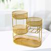 Countertop Fruit Basket 4 Tier Space Saving Container Large Capacity Serving Tray Vegetables Storage