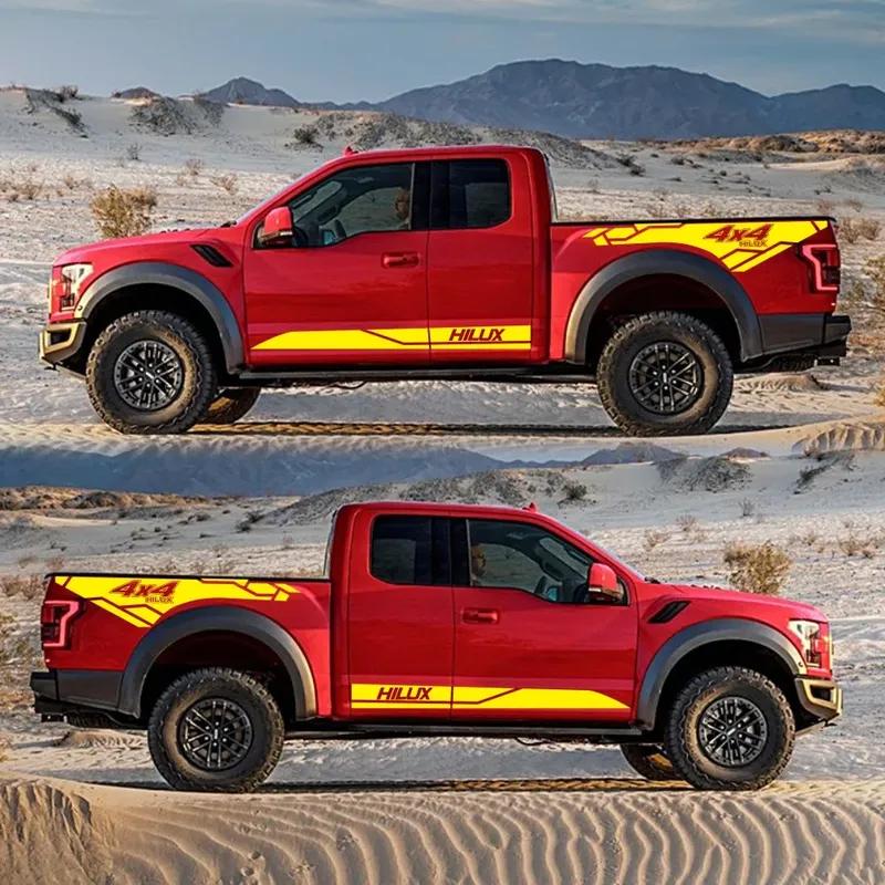 Autodeurstickers Voor Toyota Hilux Revo Vigo Auto Achterklep Vinyl Folie Decal Sport Auto Decoratie Auto Tuning Accessoires