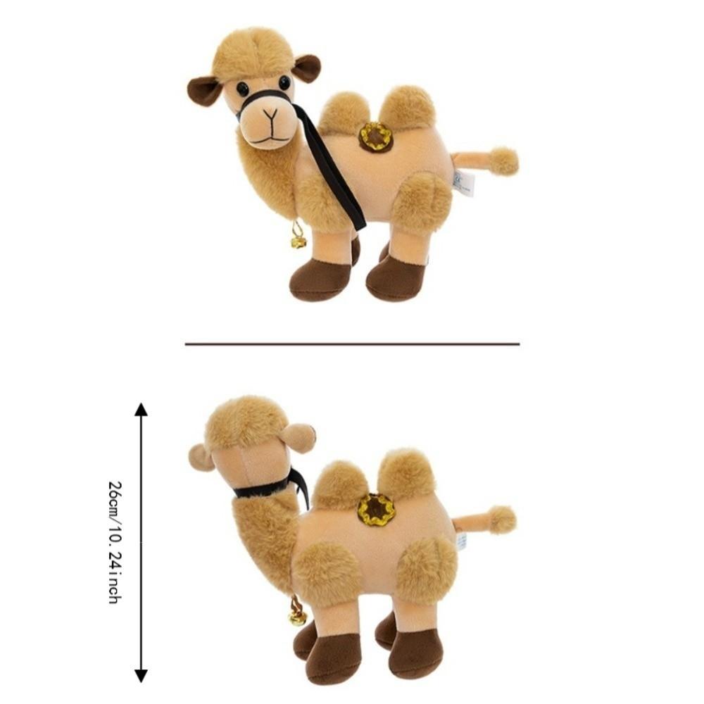 Fluffy Camel Stuffed Animal Soft Stuffed Camel Doll Desert Animal Plush Camel Toy Sleeping Hug