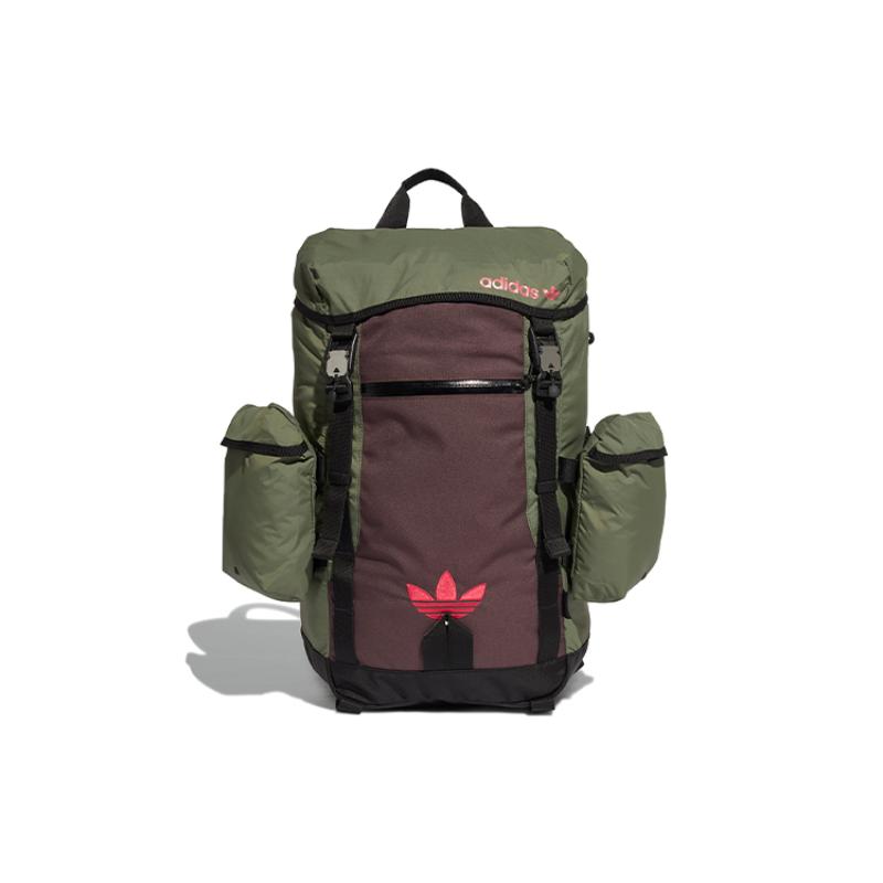 

Adidas Originals Nylon Backpack Regular Unisex Red & Green Adidas GD5022 красный/зелёный