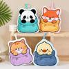 Cross-Border Adorable Animal Hand Towel - Thick, Odor-Free for Kitchen & Bathroom, Children's Souvenir.