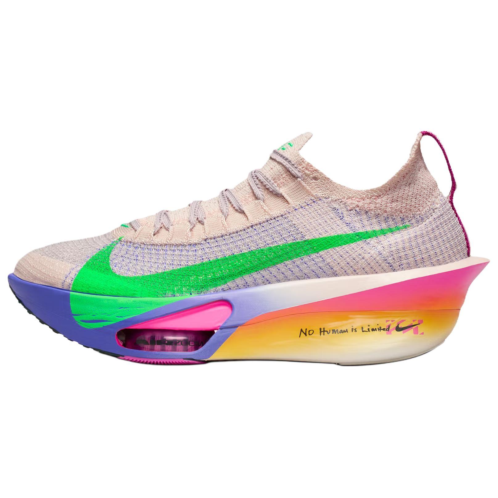 

New Nike Alphafly 3 Running Shoes Unisex Beige Green Blue IM6365-600 38.5