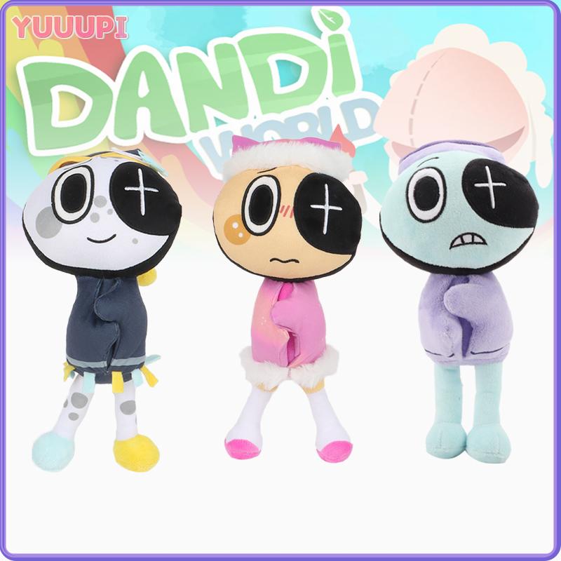 

Dandy s World Plush Star Time Astro Starry Night Astro Cute Dandy World Scrap Stuffed Horror Game Goob Pebble Plushie Decor Toys 27cm рожевий